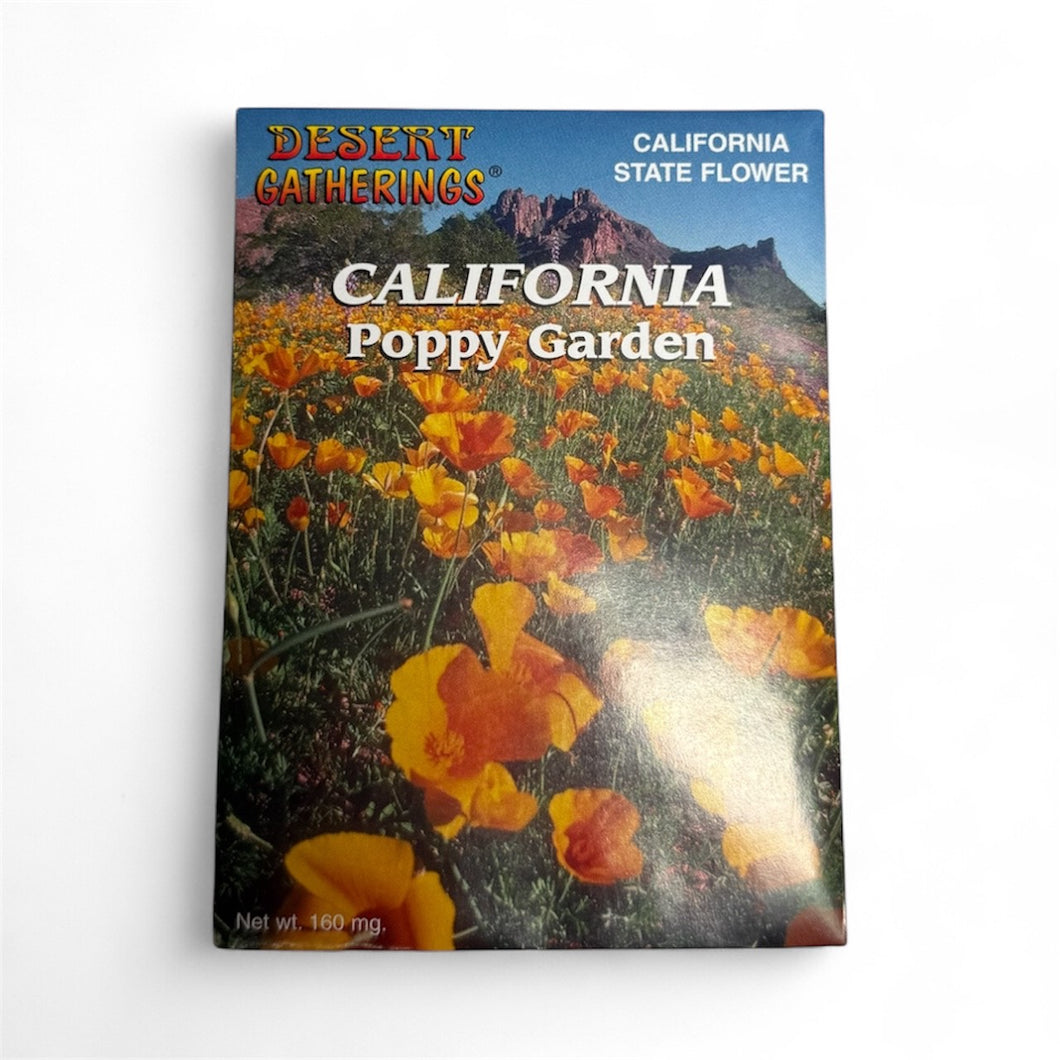 California Poppy Seed Packet