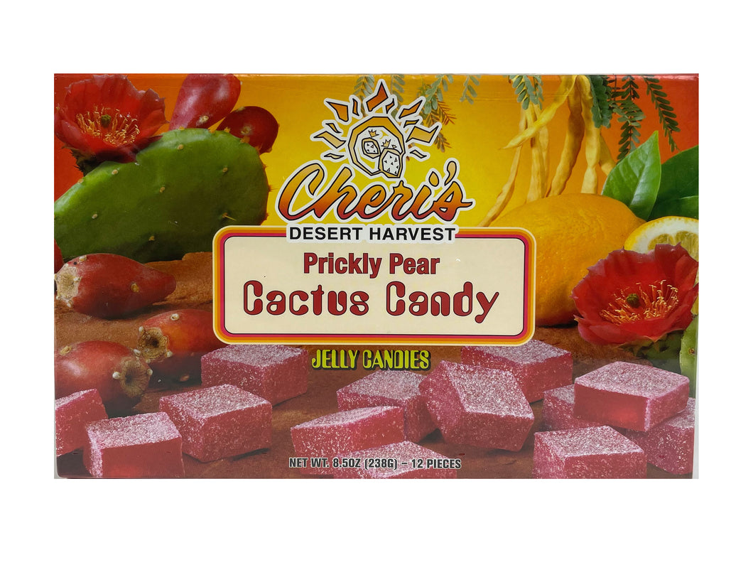 Cheri's Prickly Pear Candy Squares 8oz