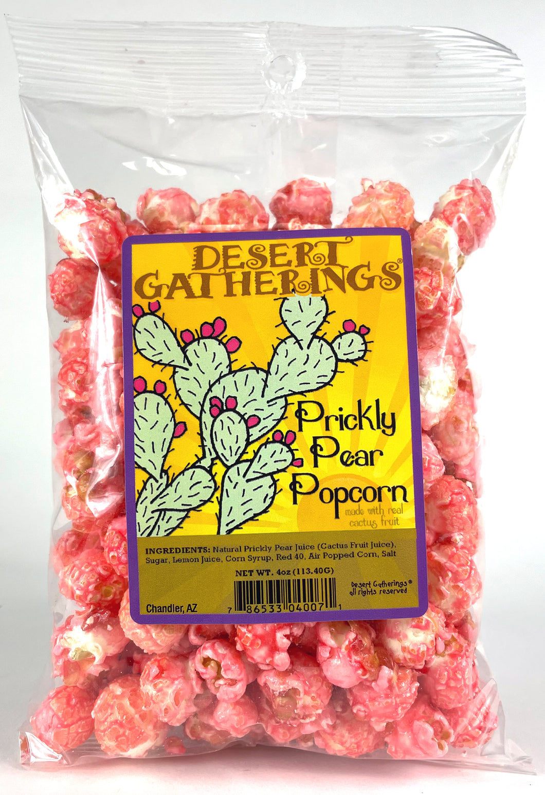 Prickly Pear Popcorn