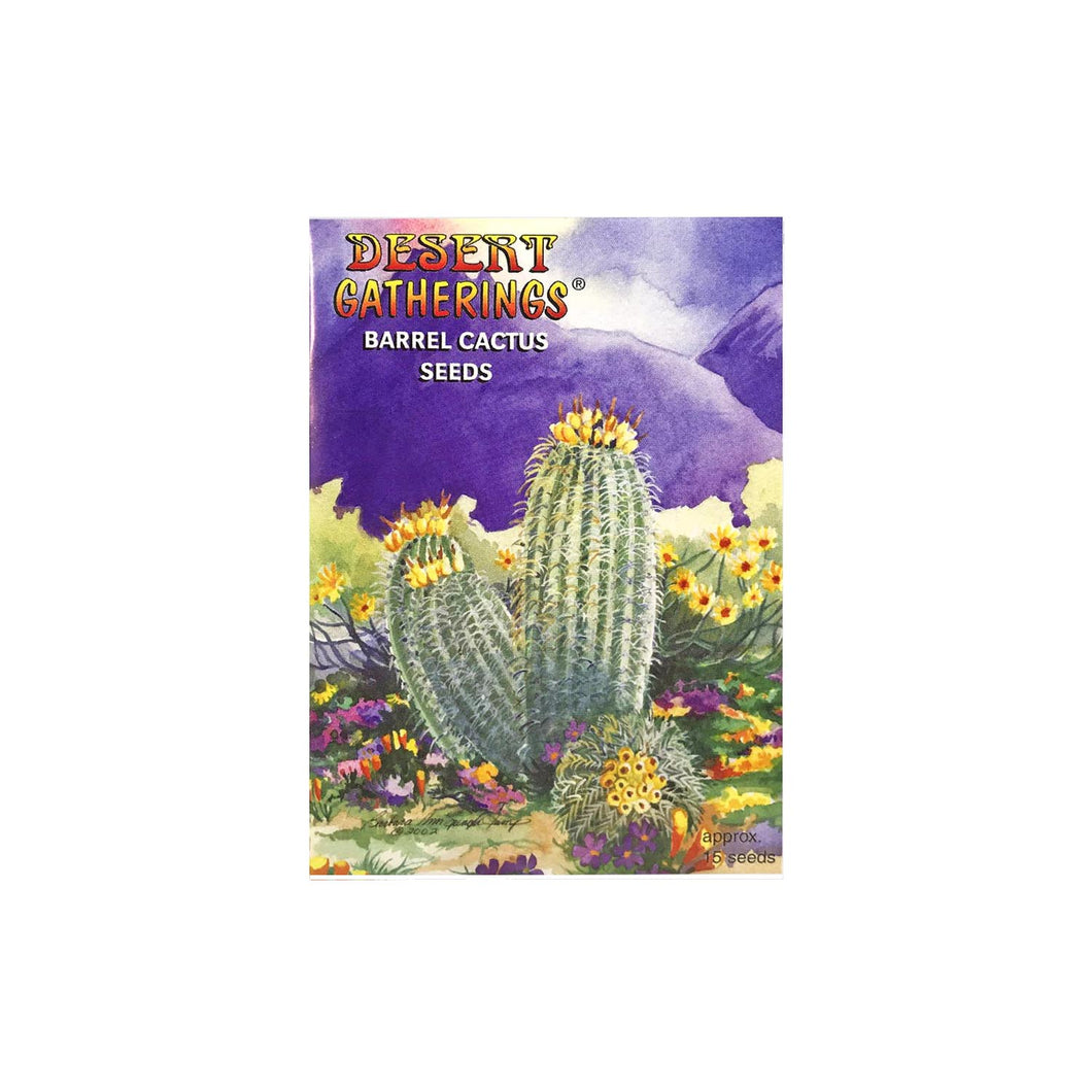 Barrel Cactus Seed Packet
