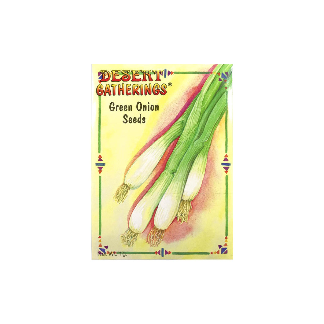 Green Onion Seed Packet