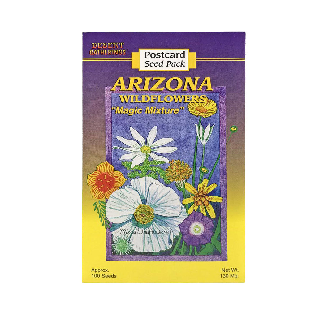 Arizona Mixed Wildflower Seed Postcard